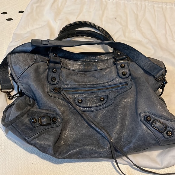 Authentic Balenciaga Motorcycle Bag - Picture 4 of 11